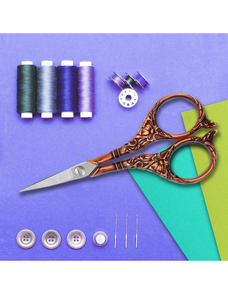 Tijeras de Bordado Vintage BIHRTC 11.4 cm Acero Inoxidable Tijeras de Bordado Vintage BIHRTC 11.4 cm Acero Inoxidable