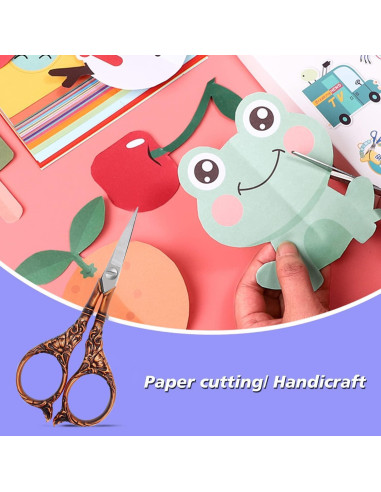 Tijeras de Bordado Vintage BIHRTC 11.4 cm Acero Inoxidable