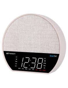 Reloj Despertador Emerson CKSS7071 LED Bluetooth 8 Colores