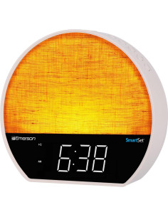 Reloj Despertador Emerson CKSS7071 LED Bluetooth 8 Colores 2