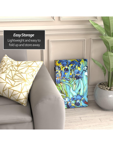 Pantalla Plegable de Lienzo Van Gogh 3 Paneles 120x60 cm