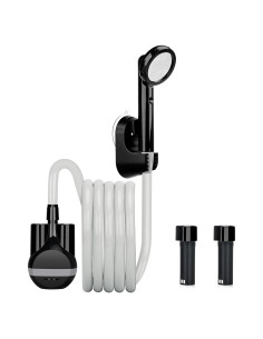 Ducha portátil Anngrowy JP-2003 recargable 2m acero inoxidable