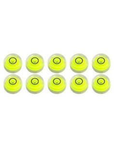 Nivel de Burbuja Circular 12x6mm - Set de 10 Winnsty