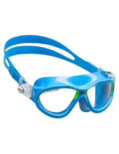 Máscara de Natación Cressi Mini Cobra Azul/Lima 7-15 años