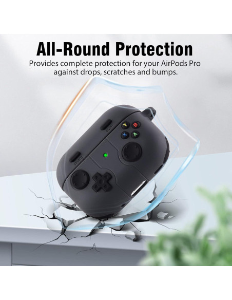 Funda Protectora de Silicona KOREDA para AirPods Pro 1/2 Gen Funda Protectora de Silicona KOREDA para AirPods Pro 1/2 Gen