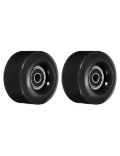 Ruedas de Patín PATIKIL PU 32x58mm Negras con Rodamientos