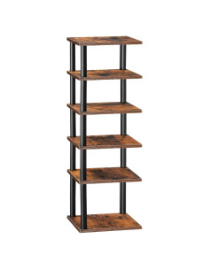 Estante Vertical para Zapatos HOOBRO 6 Niveles 28x28x100 cm