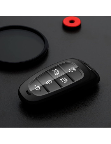 Cubierta de Llavero Hyundai Tengare para Tucson, Sonata, Santa Fe