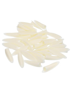 Tapones de Plástico Beige MECCANIXITY 9mm Paquete de 200