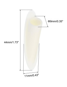 Tapones de Plástico Beige MECCANIXITY 9mm Paquete de 200 2