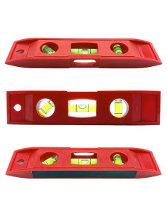 Nivel Torpedo Magnético FrogWow 15.24 cm 3 Ángulos Resistente
