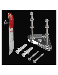 Soporte de Pared para Patineta Gadgetzan - Acrílico, 2 Pcs