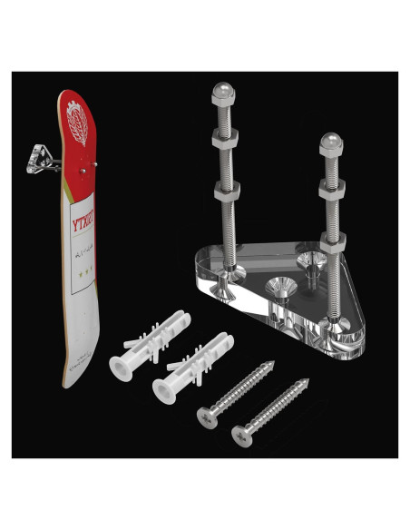 Soporte de Pared para Patineta Gadgetzan - Acrílico, 2 Pcs