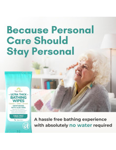 Toallitas Corporales Nurture XL con Aloe Vera | 120 Paños 2