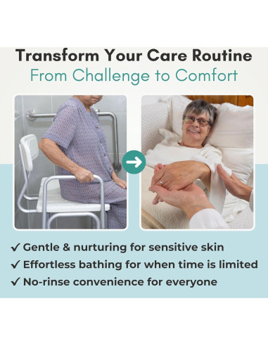 Toallitas Corporales Nurture XL con Aloe Vera | 120 Paños