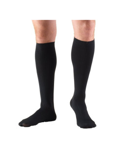 Calcetines de Compresión Truform 1942 para Hombre, Negro, Pequeño
