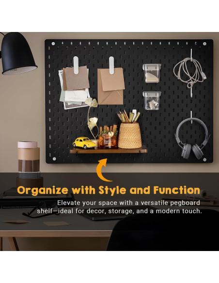 Estante de Madera Acacia SEMPOMA 30x10 cm Color Nogal