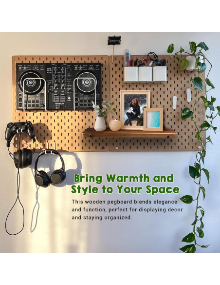 Estante de Madera Acacia SEMPOMA 30x10 cm Color Nogal