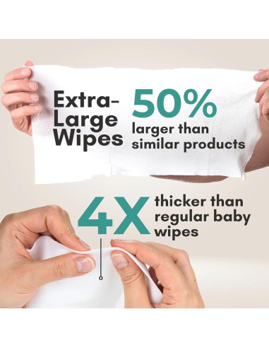 Toallitas Corporales Nurture XL con Aloe Vera | 120 Paños