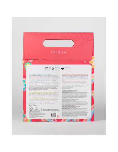 Conjunto de Limpiadores Faciales Pacifica - 3 Mini Tamaño