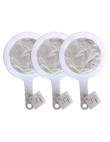 Colador de Malla Nylon Ultra Fino Sasha Square - Juego de 3