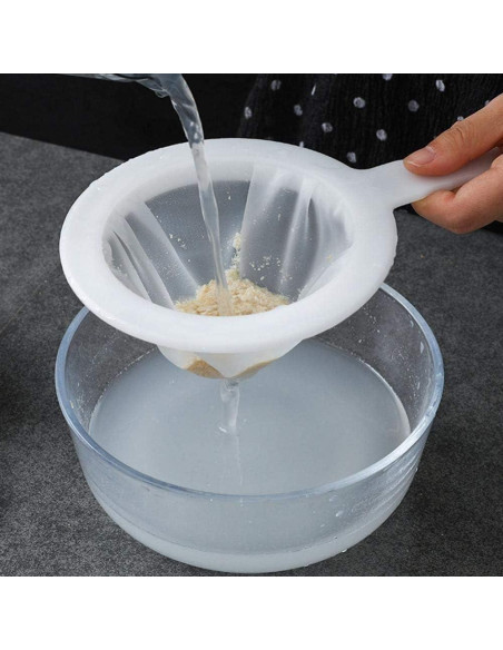 Colador de Malla Nylon Ultra Fino Sasha Square - Juego de 3