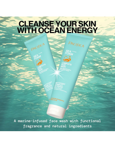 Conjunto de Limpiadores Faciales Pacifica - 3 Mini Tamaño