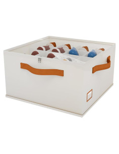 Organizador de Zapatos Atsuhut Beige Pro 16 Pares Plegable