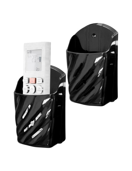 Soporte de Pared para Control Remoto KOXHERO 2 Pcs Negro