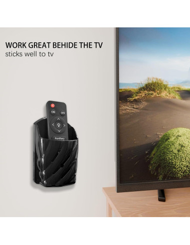 Soporte de Pared para Control Remoto KOXHERO 2 Pcs Negro