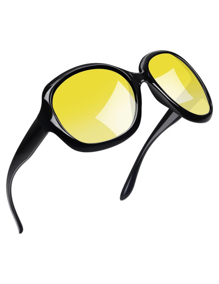 Gafas de sol Joopin amarillas UV400 para mujeres Gafas de sol Joopin amarillas UV400 para mujeres