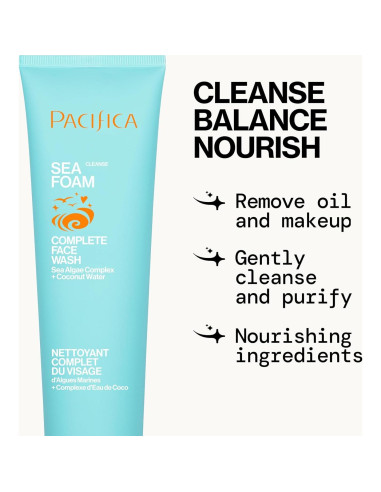 Conjunto de Limpiadores Faciales Pacifica - 3 Mini Tamaño