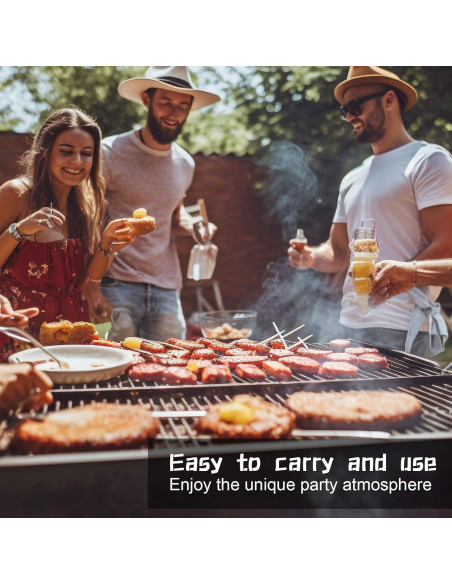 Palillos de Madera de Bambú Soaoo 500 Pcs 8.89 cm Marcadores