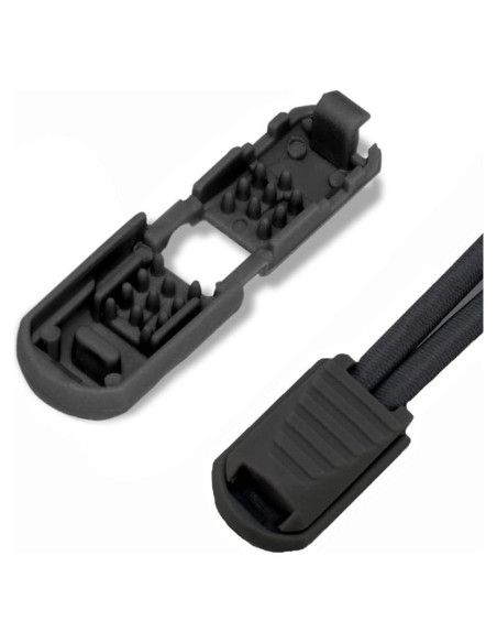 12 Puntas de Cuerda de Nylon RJ-Sport, Clips de Extremo 12 Puntas de Cuerda de Nylon RJ-Sport, Clips de Extremo