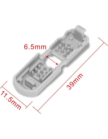 12 Puntas de Cuerda de Nylon RJ-Sport, Clips de Extremo 12 Puntas de Cuerda de Nylon RJ-Sport, Clips de Extremo