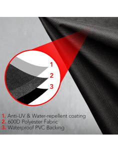 Funda para Parrilla GrillTough 64x24x48cm Impermeable 2