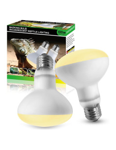 Bombillas de Calor para Reptiles Yimidool 50W UVA Paquete de 2