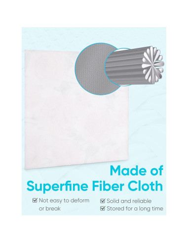 6 Paños de Limpieza de Gafas Microfibra Multicolor Peonía