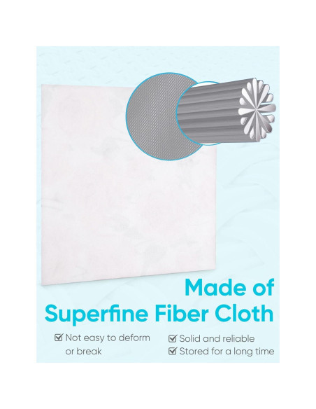 6 Paños de Limpieza de Gafas Microfibra Multicolor Peonía