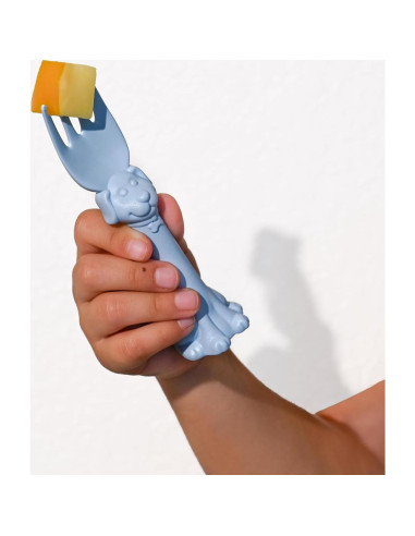 Set de Utensilios para Niños Cuchara la la - 2 Piezas Azul