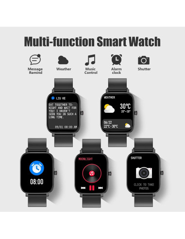 Reloj Inteligente Choiknbo 1.83" Fitness Monitor IP68