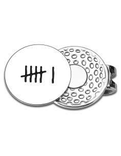 Marcador de Pelota de Golf FOOZDEEVAAQ 6to Aniversario Acero Inoxidable