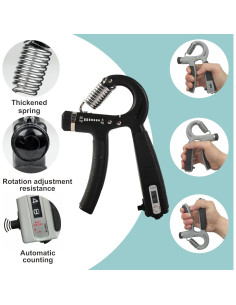 Kit de Entrenador de Fuerza de Agarre NILAIWO 7 PCS 2