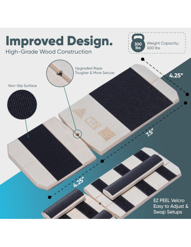 Tabla de Equilibrio Affinity Lyfe para Rehabilitación de Tobillo