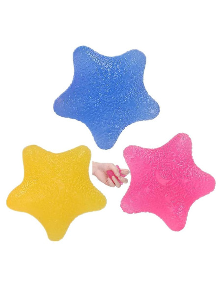 Bolas de Ejercicio para Manos FMELAH - Alivio de Estrés 3 Niveles