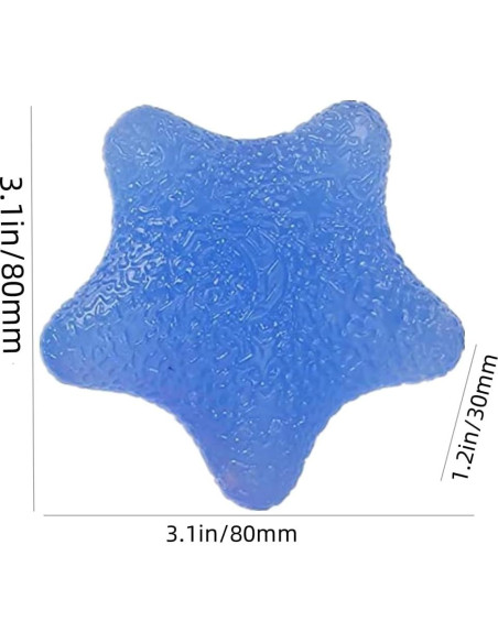 Bolas de Ejercicio para Manos FMELAH - Alivio de Estrés 3 Niveles