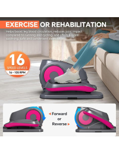 Máquina elíptica ajustable MAXPLUS FBM-ET806-DS 16 niveles 2