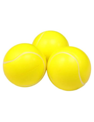 Paquete de 3 pelotas de terapia de mano Genérico - Alivio de estrés y fortalecimiento muscular