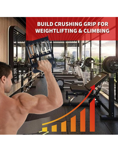 Dinamómetro de mano MARLANG ajustable 30-165lb (13.6-74.8kg) metal