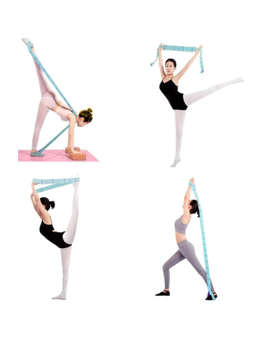 Correa de Estiramiento Elástica QidaiaLuck 11 Bucles Ajustables